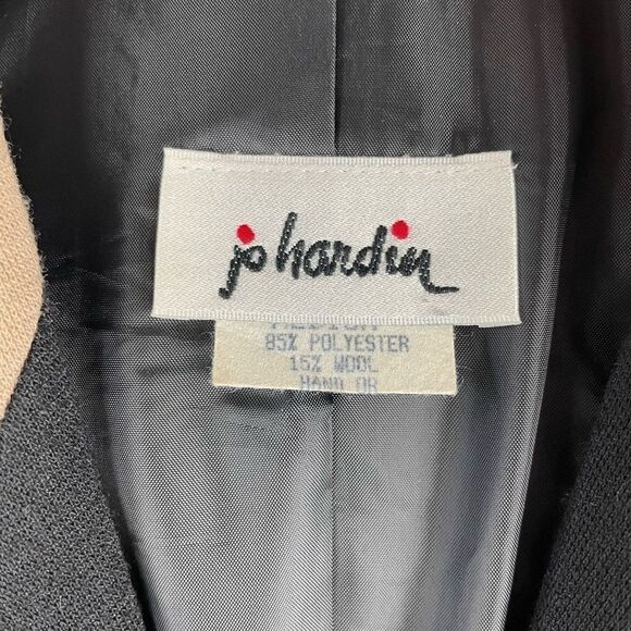 Vintage Jo Hardin Matching Jacket and Cropped Pants Size M EUC - Picture 6 of 12
